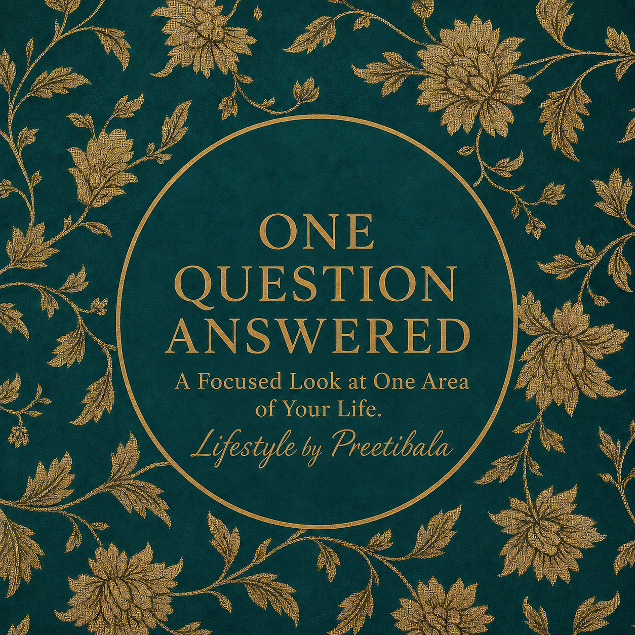 One Question Answered - A Focused Look at One Area of Your Life.